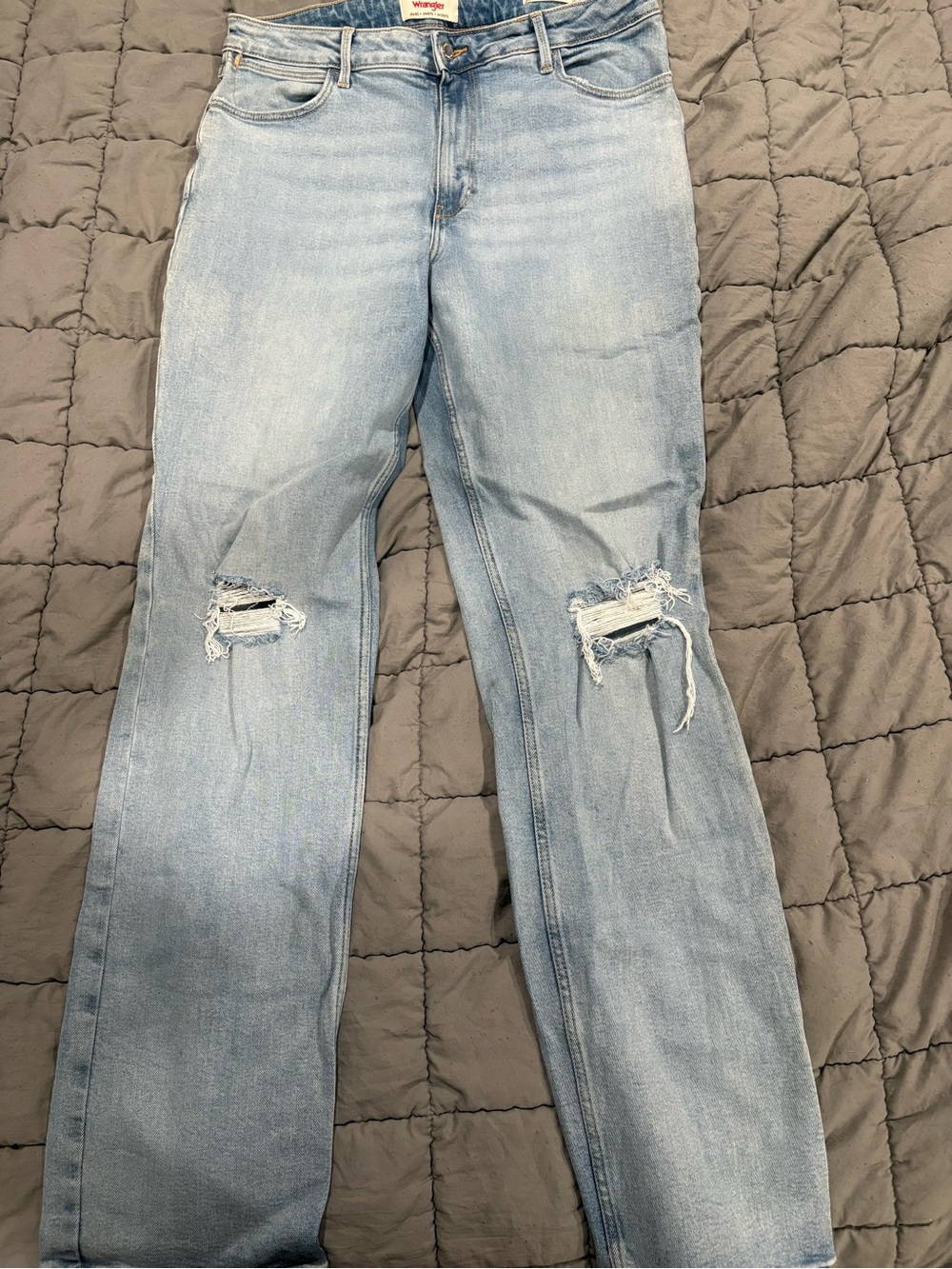 Wrangler womens high rise true straight jean 14/34
